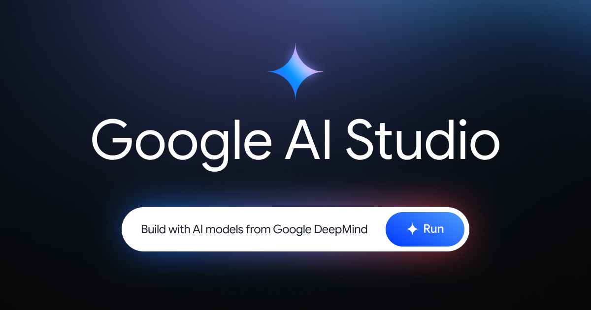 Google AI studio