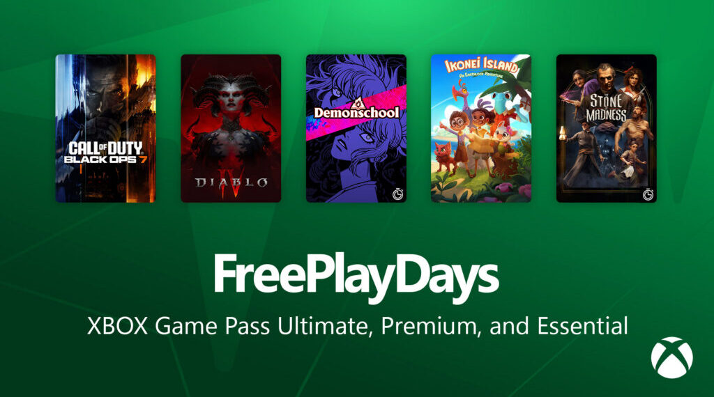 xbox free play days