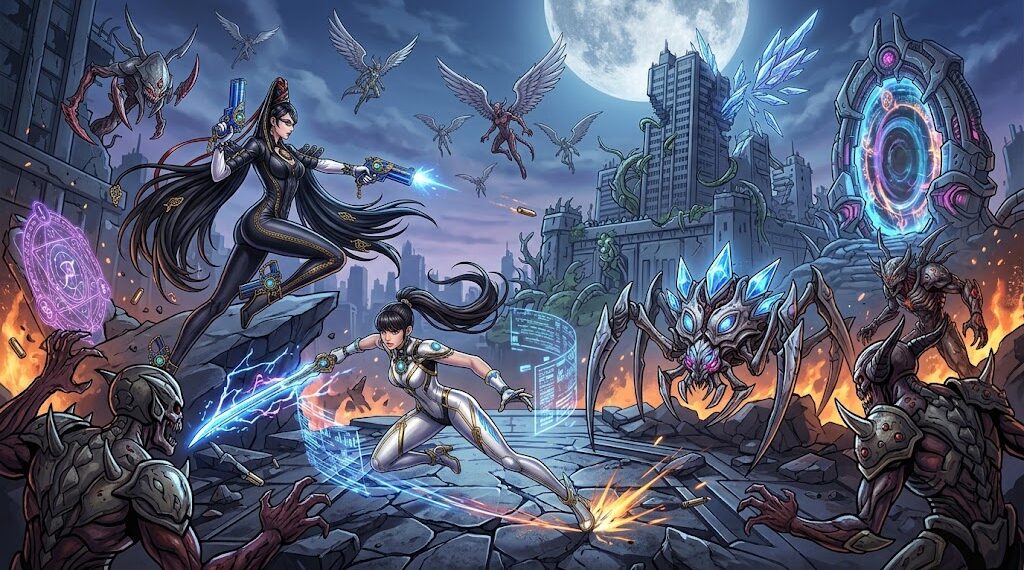 Stellar Blade ve Bayonetta 