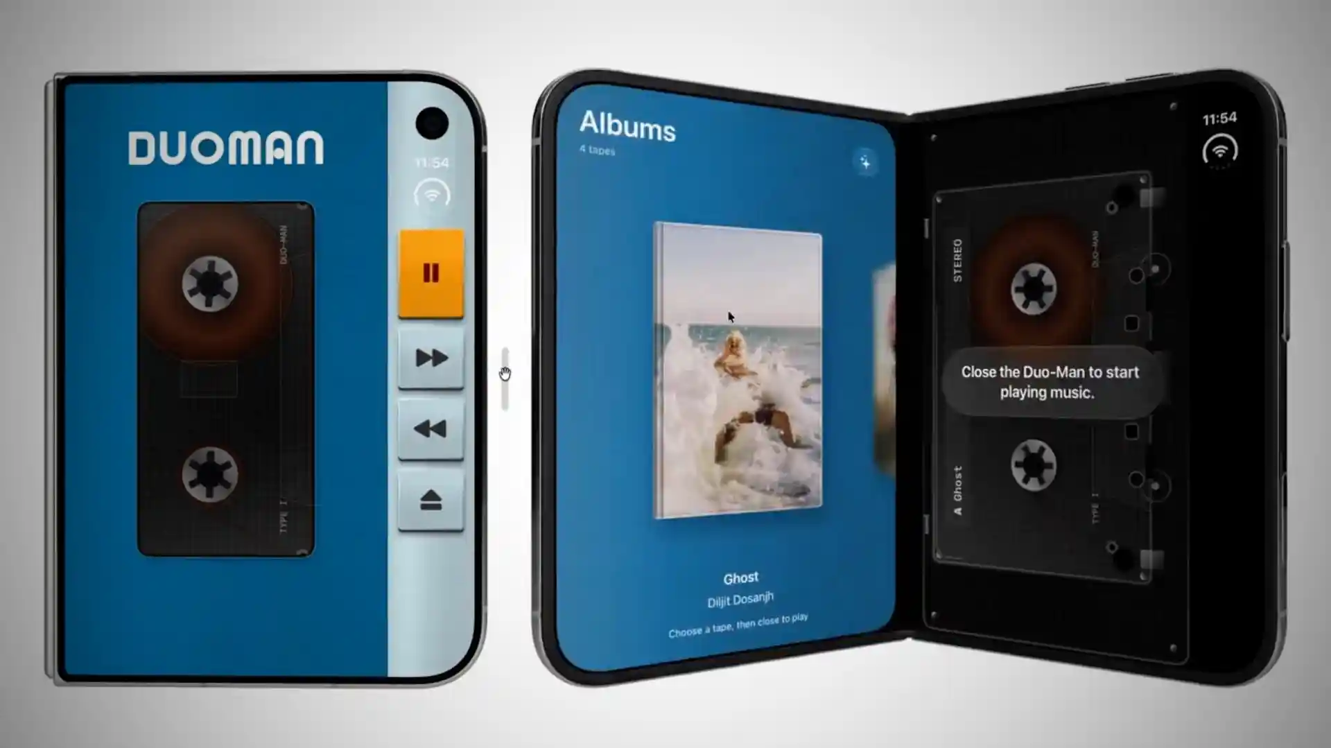 Duo-Man walkman deneyimini getiriyor