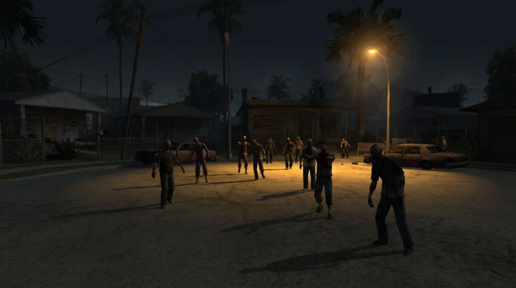 GTA San Andreas zombi modu Los Santos kıyamet sonrası hayatta kalma kapak görseli