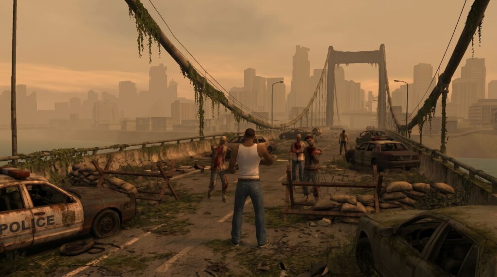 GTA San Andreas zombi modu Los Santos kıyamet sonrası hayatta kalma kapak görseli