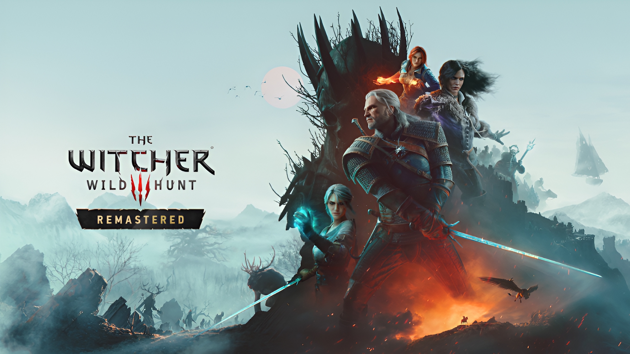 Geralt, The Witcher 3 Remastered ile geri dönüyor.