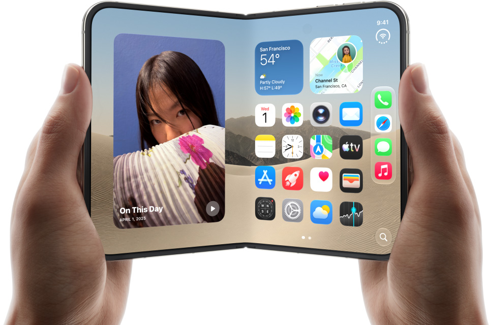 Katlanabilir iPhone Gelişimi