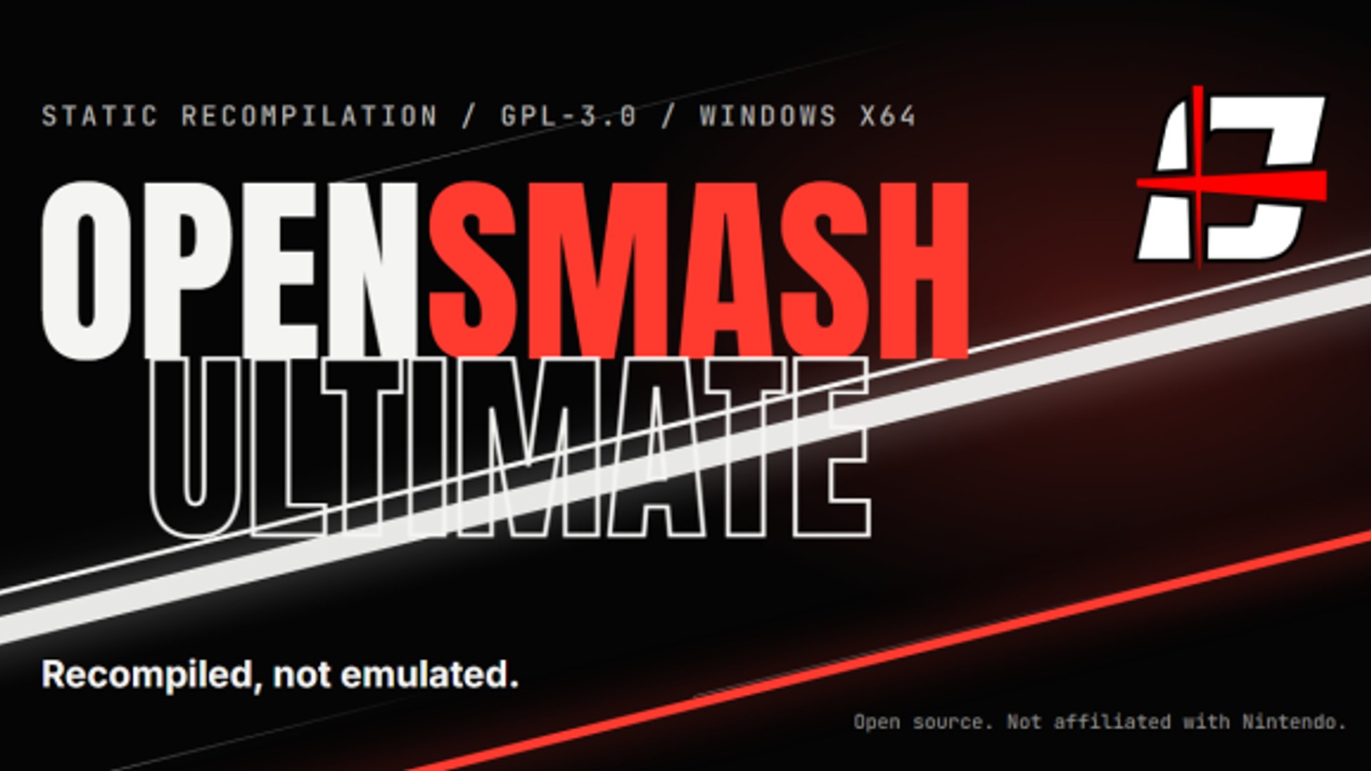 Nintendo oyunu Super Smash Bros. Ultimate, OpenSmash-Ultimate projesiyle emülatör kullanılmadan Windows PC’de çalıştırıldı.